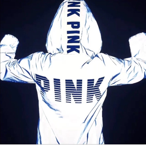 PINK Victoria's Secret Jackets & Blazers - PINK Victoria's Secret Limited Edition Release 002 Reflective Jacket Size XS / S